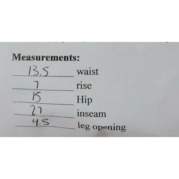 CC - Mossimo Skinny Jeans Womens 00 Black Faux Zipper Pockets Mid Rise Stretch - Picture 8 of 8